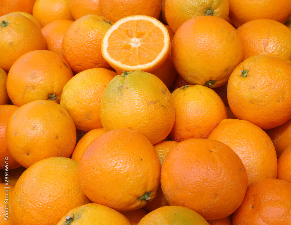 oranges with plenty of vitamin C for sale in the health food sto oranges with plenty of vitamin C for sale in the health food sto