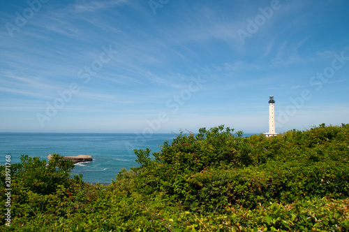Biarritz lighthouse in Pays Basque