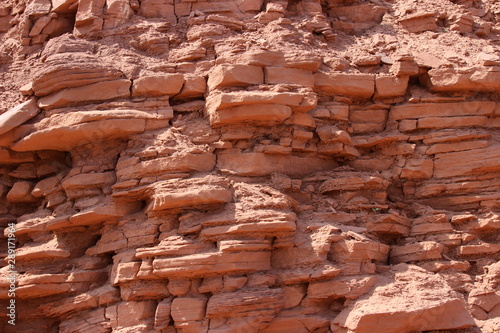 Red rock formation 