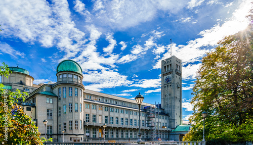 German Museum - Deutsches Museum - in Munich, Germany, the world's largest museum of science and technology photo