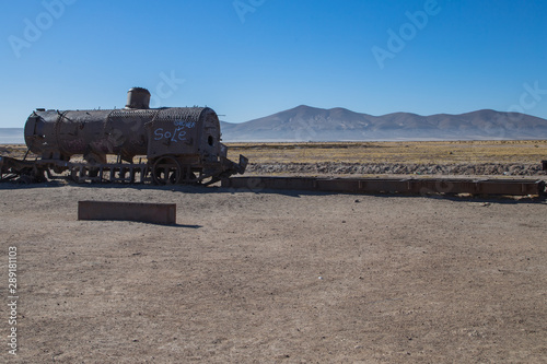 The train cemetery near Potosì