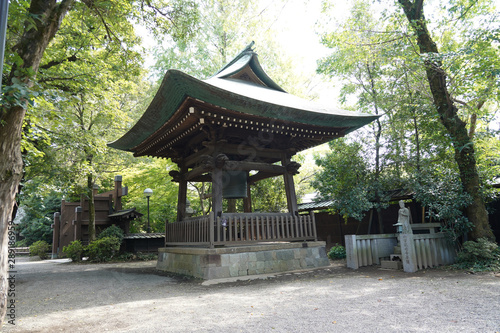 Japanese temple bell house 
