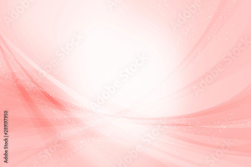 アブストラクト ダイナミックな曲線の構成（ピンクの背景） 