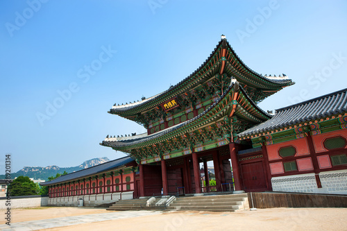 Gyeongbokgung Palace is the palace of Joseon Dynasty. © photo_HYANG