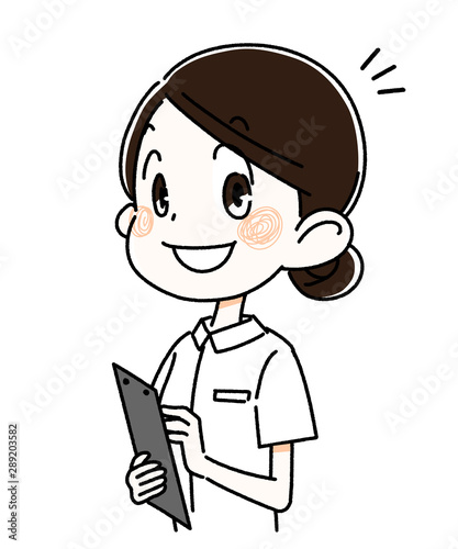 若い女性看護師