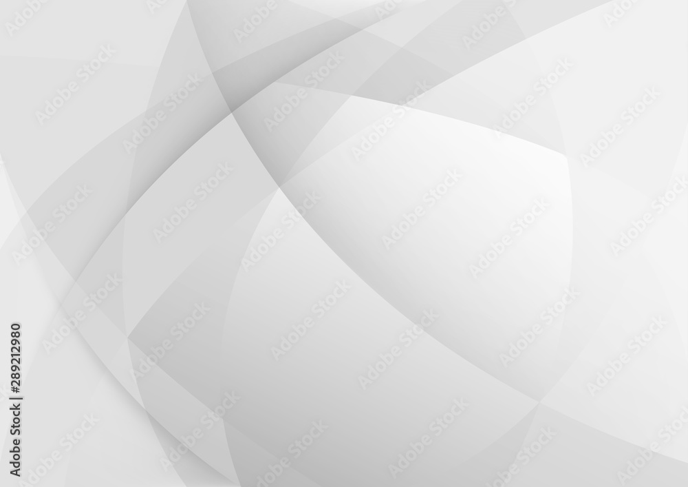 Fototapeta premium White and grey background. Corporate technology modern design. Pattern style geometric. Abstract modern background used about technology or product presentation backdrop. Vector illustration.
