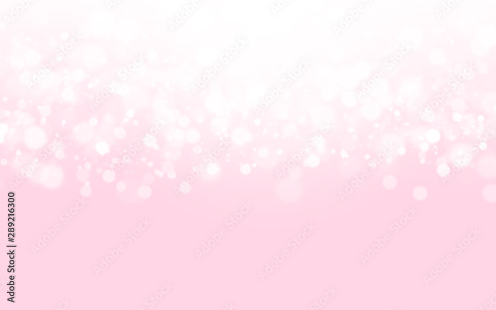 Bokeh abstract blurred pink and white beautiful background. Soft color light glitter sparkles. element for backdrop or design cosmetic ads, romantic, valentine day, women, beauty, love, christmas Bokeh abstract blurred pink and white beautiful background. Soft color light glitter sparkles. element for backdrop or design cosmetic ads, romantic, valentine day, women, beauty, love, christmas