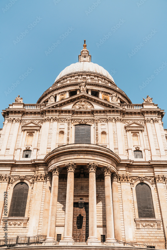 St. Paul's Cathedral church in London.