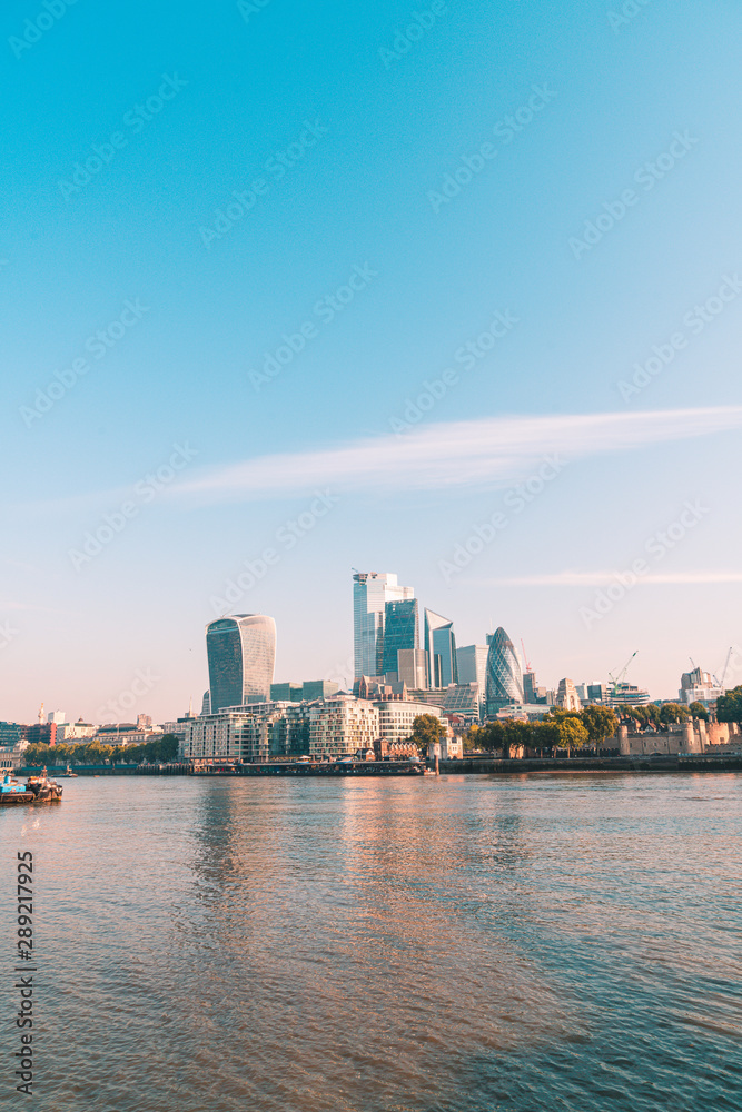 Fototapeta premium Financial District of London