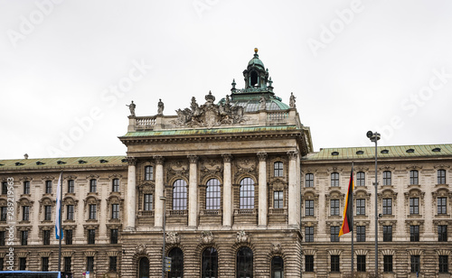 Palace of Justice - Justizpalast in Munich, Bavaria, Germany © rudiernst