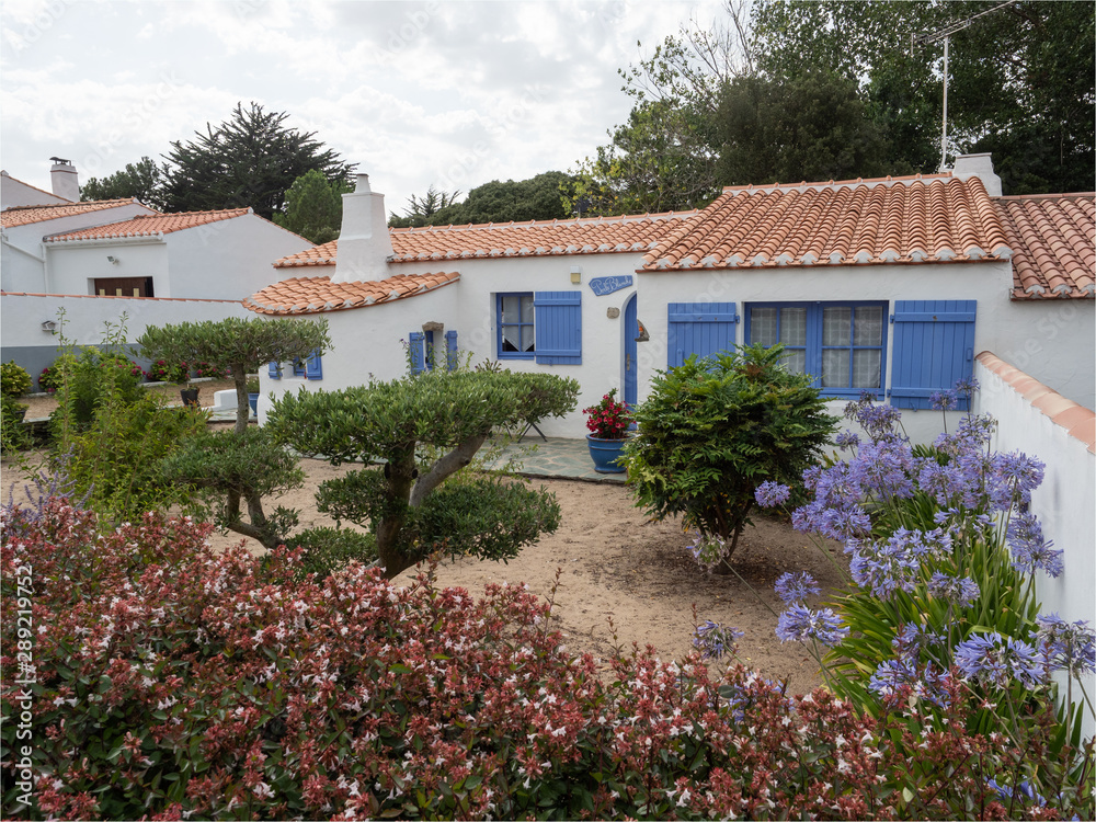 maison de vacances sur l'île de Noirmoutiers en France