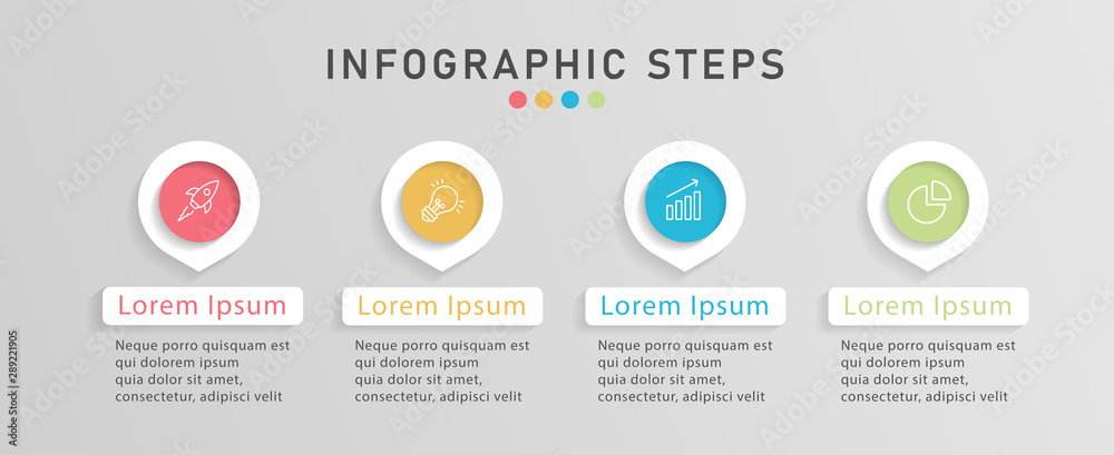 Timeline infographics design vector and marketing icons can be used for workflow layout, diagram, annual report, web design. Business concept with 4 options, steps or processes. Timeline infographics design vector and marketing icons can be used for workflow layout, diagram, annual report, web design. Business concept with 4 options, steps or processes.