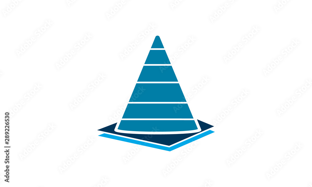 Traffic cone icon for construction and road safety-related websites Traffic cone icon for construction and road safety-related websites