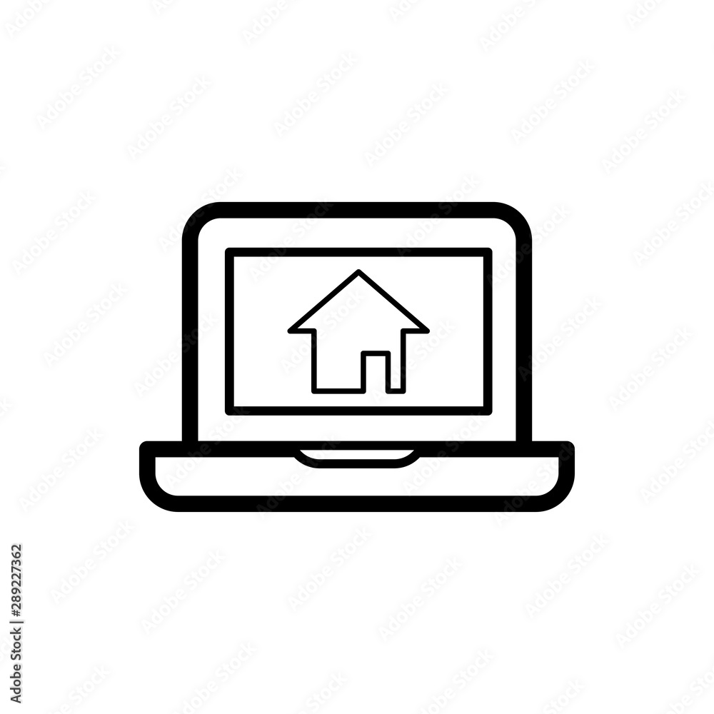 monitor icon trendy monitor icon trendy