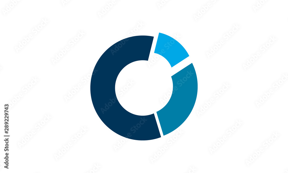 Pie chart icon for data and statistical visualization websites Pie chart icon for data and statistical visualization websites