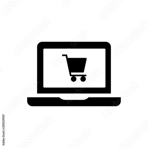 laptop icon trendy