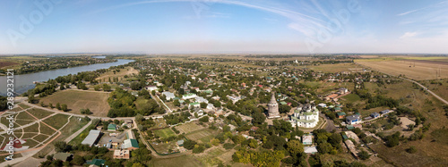 Starocherkassk (the village of Starocherkassk) is the former capital of the Don and Don Cossacks in the south of Russia. Several churches and a cathedral of the 17-18th centuries, low-rise residential