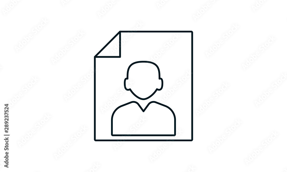 Employee management icon for team supervision and workforce-related websites Employee management icon for team supervision and workforce-related websites