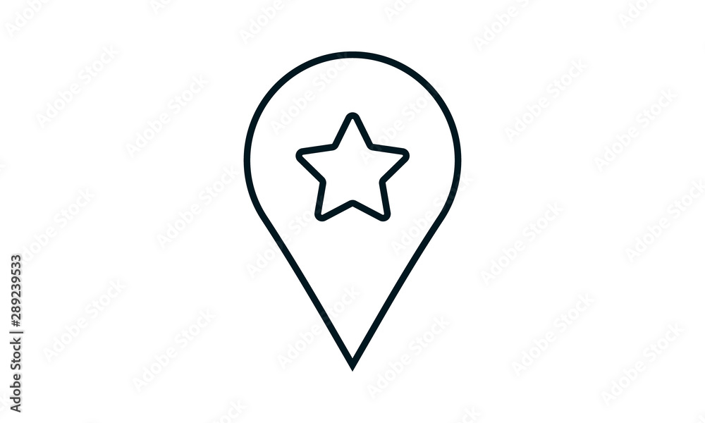 Google place optimization icon for SEO or location-based marketing websites Google place optimization icon for SEO or location-based marketing websites