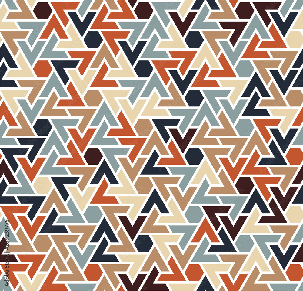Geometric fabric sale