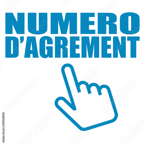 Logo numéro d'agrément.