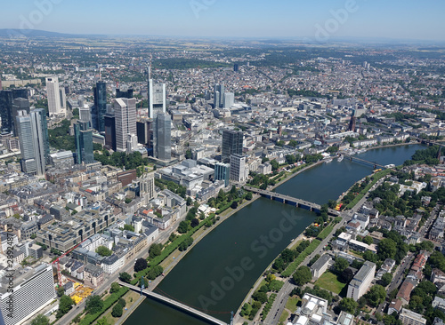 Luftbild von Frankfurt © Fotolyse
