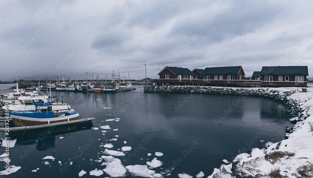 Winter Norway landscape