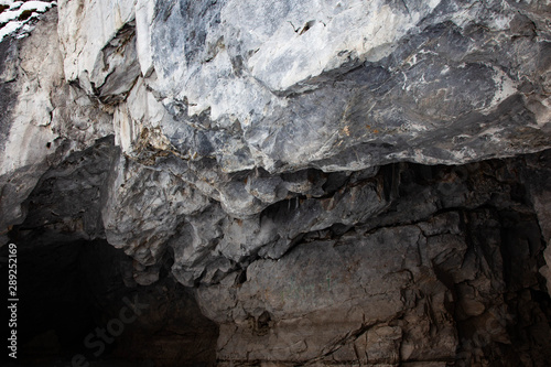 Siberian cave near Yenisey river