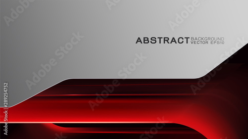 Abstract trendy and technology concept with light line movement and copy space background, Vector illustration