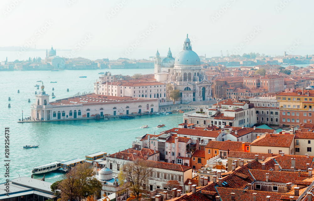 Venice,Italy.  aerial city view