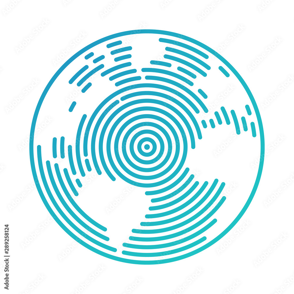 circle world with abstract circle line layer modern disign circle world with abstract circle line layer modern disign
