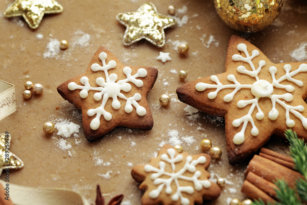 christmas cookies, baking spices