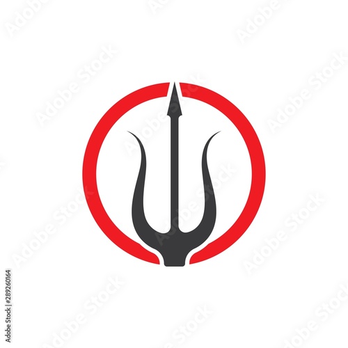 Trident Logo Template