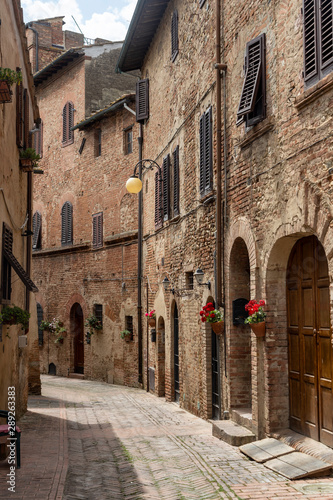 Certaldo  medieval city in Tuscany