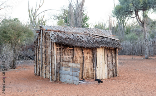 Typical malgasy hut