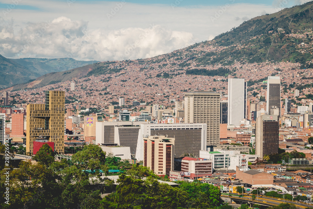 Obraz premium Centre de Medellin