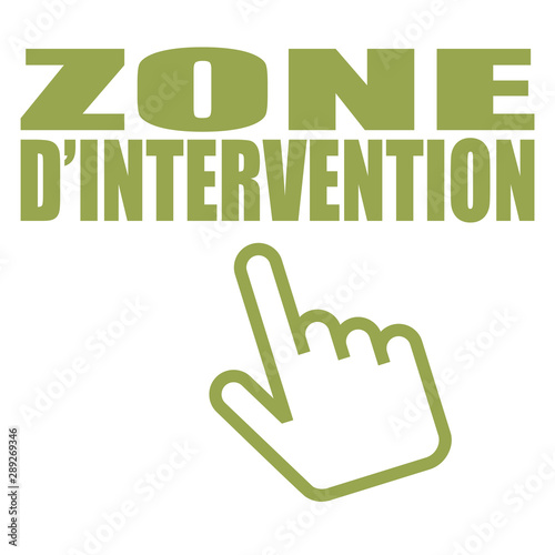 Logo zone d'intervention.