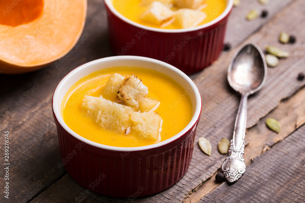 delicious and healthy pumpkin soup cream delicious and healthy pumpkin soup cream