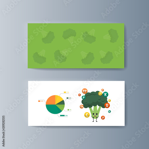 Set of brochures for marketing the promotion goods and services on market