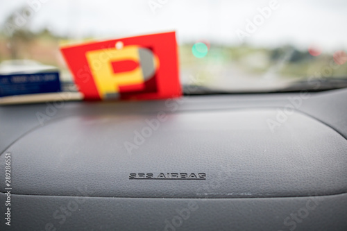 Sign of learner - driver in Australia