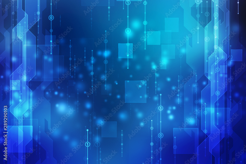 Binary Code Background, Digital Abstract technology background, flowing number one and zero text in binary code format in technology background. Futuristic background Binary Code Background, Digital Abstract technology background, flowing number one and zero text in binary code format in technology background. Futuristic background