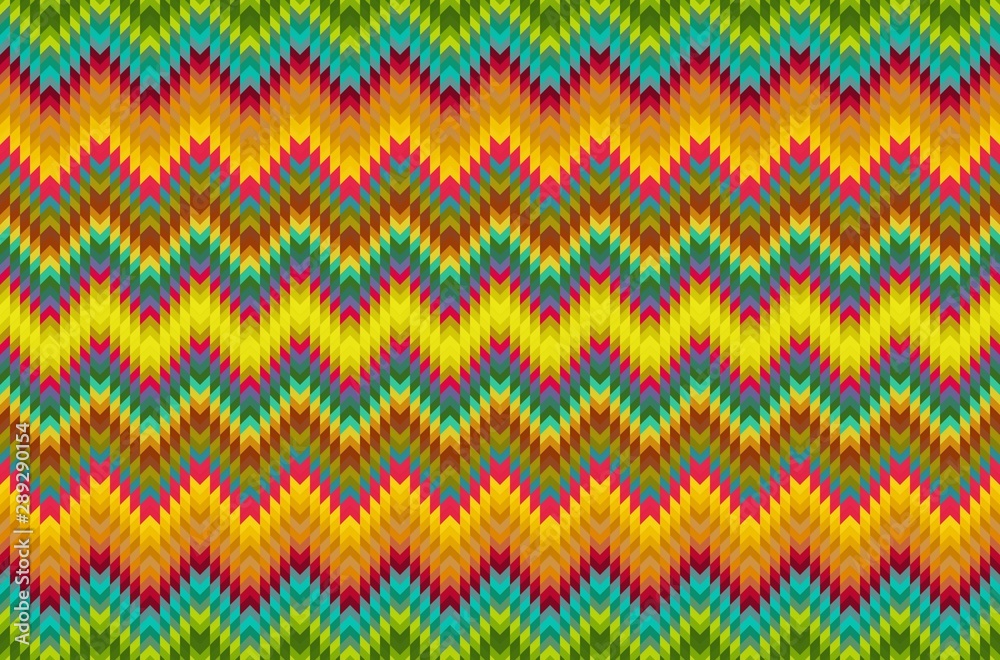 Pattern sweater christmas seamless background,  knit fabric.