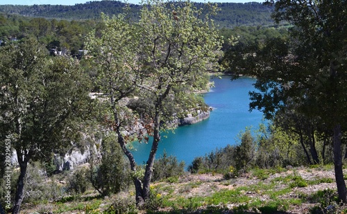 Bild auf Leinwand Basse gorge du Verdon