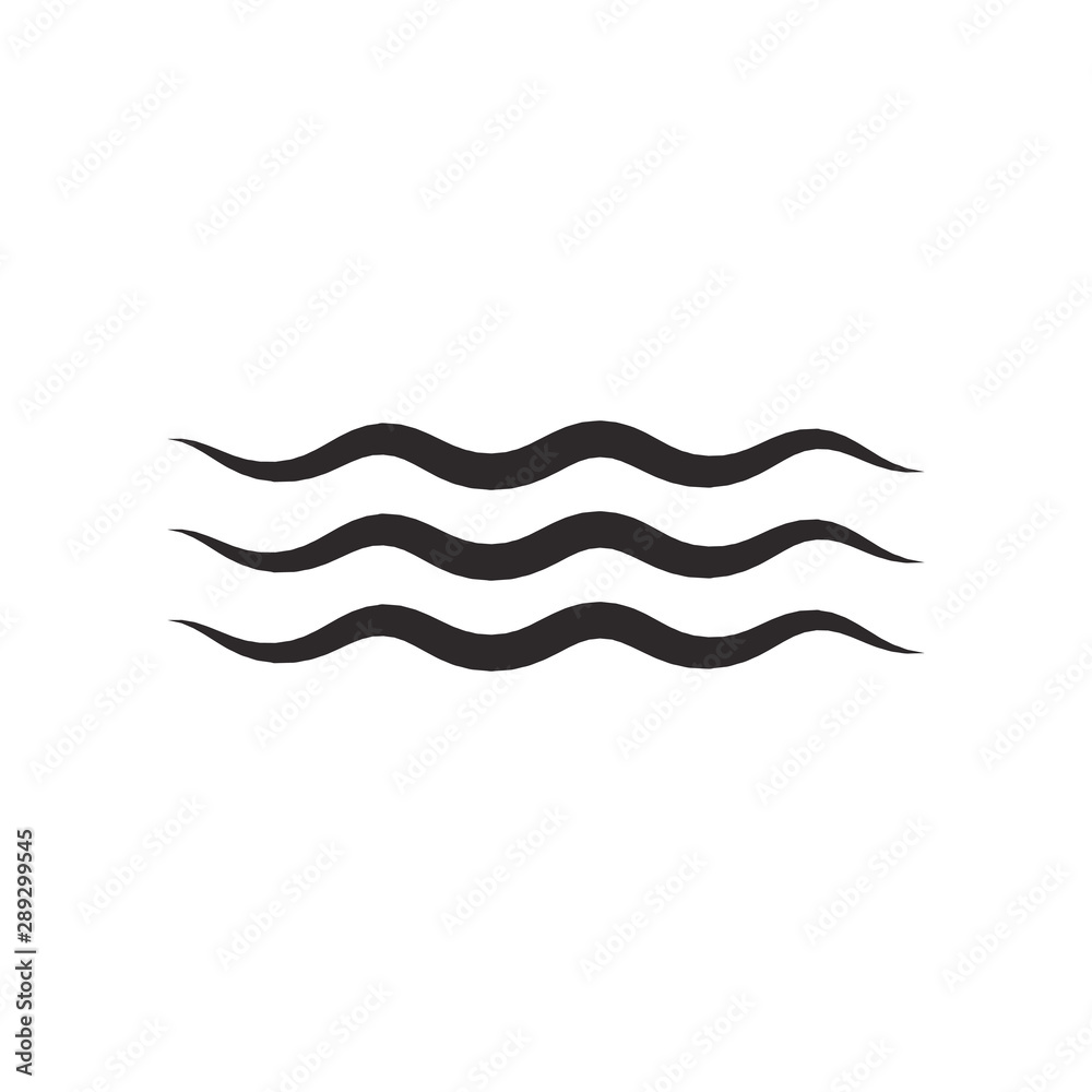 wave icon vector design illustration wave icon vector design illustration
