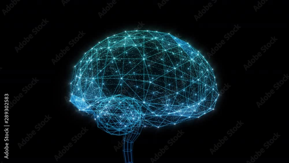 AI, artificial intelligence digital network technologies concepts Background