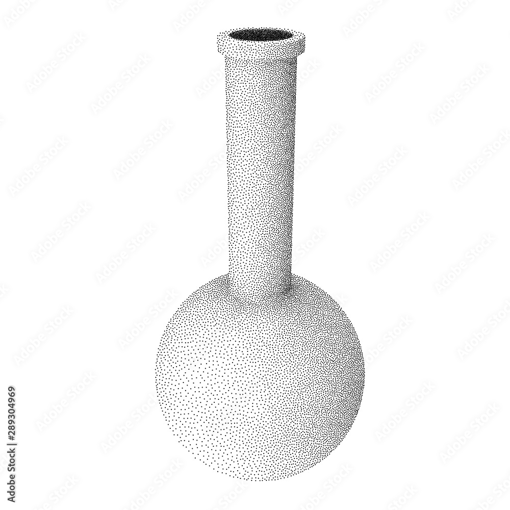 Test tube Dotwork Halftone. Science and analyses. Engraving Vector Illustration. Test tube Dotwork Halftone. Science and analyses. Engraving Vector Illustration.