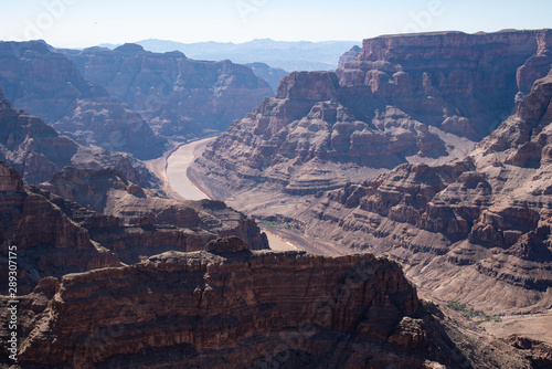 aerial view of grand canyon