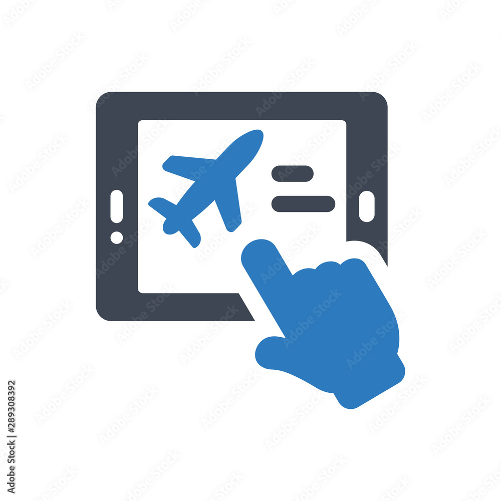 Flight Booking Icon