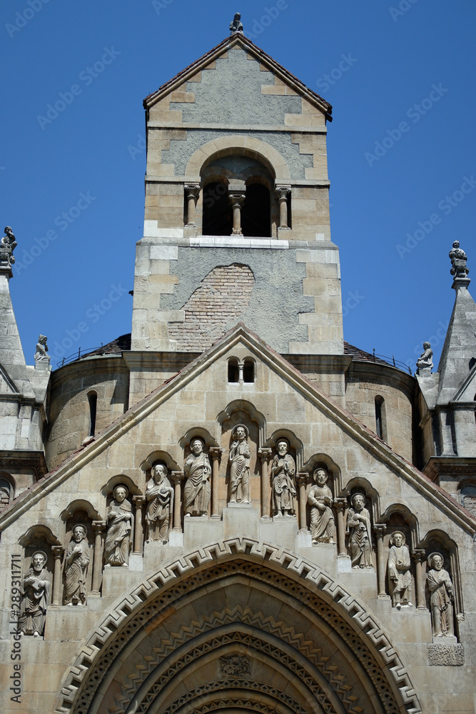 Church with statues