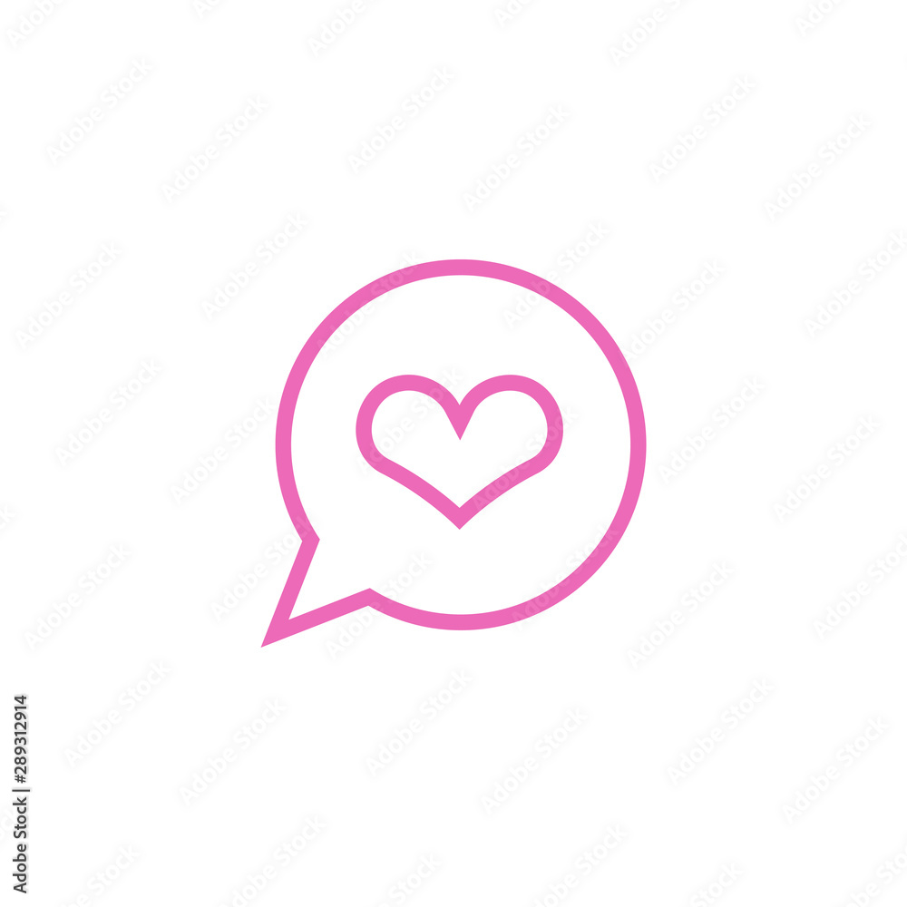 Chat graphic design template vector isolated illustration Chat graphic design template vector isolated illustration